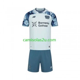 Camisolas de futebol Bayer 04 Leverkusen Criança Equipamento Alternativa 2026/27 Manga Curta